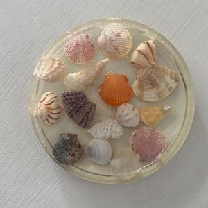 2/$5 Resin Seashell Coaster